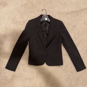 Divided Women’s Cropped Black Blazer - Size 6